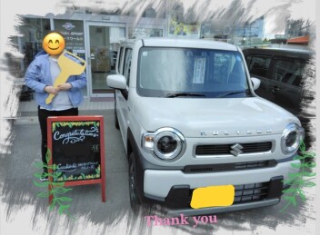 R様　新車ﾊｽﾗｰご納車おめでとうございます！